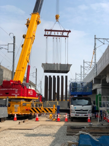 北陸新幹線 福井開発高架橋(02REED工法）